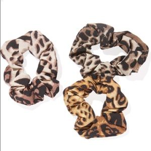 nOir Jewelry Ombre Leopard Scrunchies